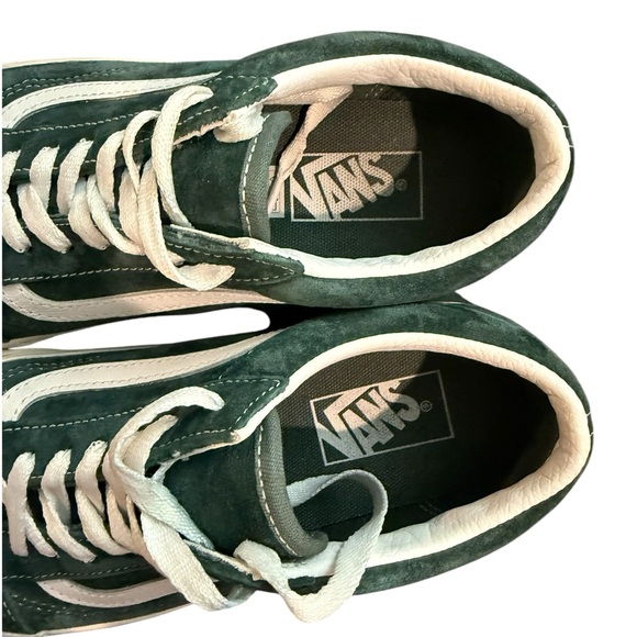 Vans heiq Eco-Dry Dupoint Low Cut Green Dark Ivy Suede water repellent Sneakers - Picture 9 of 12